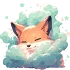 🦨 Эмодзи «🖐 Набор эмоджи с лисичками» для Telegram