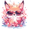 😎 Эмодзи «🖐 Набор эмоджи с лисичками» для Telegram