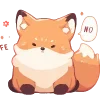 👎 Эмодзи «🖐 Набор эмоджи с лисичками» для Telegram