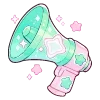 📢 Эмодзи «Cute Green» для Telegram