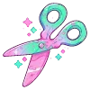 ✂️ Эмодзи «Cute Green» для Telegram