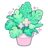 🪴 Эмодзи «Cute Green» для Telegram