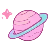 🪐 Эмодзи «Cute Green» для Telegram