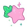 ⭐️ Эмодзи «Cute Green» для Telegram