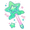 🪄 Эмодзи «Cute Green» для Telegram