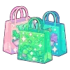 🛍 Эмодзи «Cute Green» для Telegram