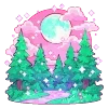 🌲 Эмодзи «Cute Green» для Telegram