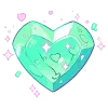 💚 Эмодзи «Cute Green» для Telegram