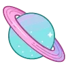 🪐 Эмодзи «Cute Green» для Telegram