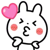 😘 Эмодзи «Cute Rabbit» для Telegram