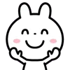 🤗 Эмодзи «Cute Rabbit» для Telegram