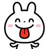 👅 Эмодзи «Cute Rabbit» для Telegram
