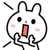 😱 Эмодзи «Cute Rabbit» для Telegram