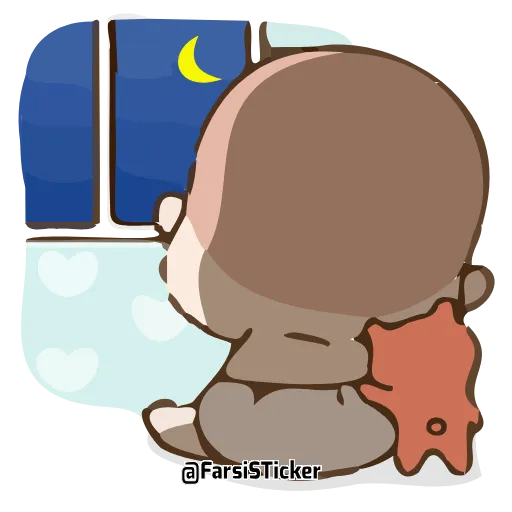 🥱 Эмодзи «Cute Baby» для Telegram