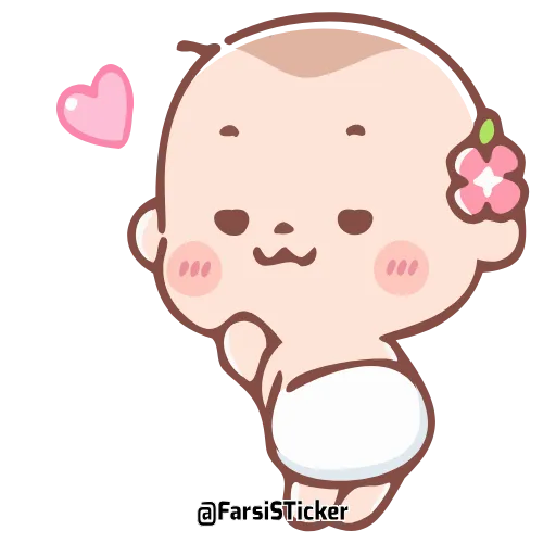 🥰 Эмодзи «Cute Baby» для Telegram