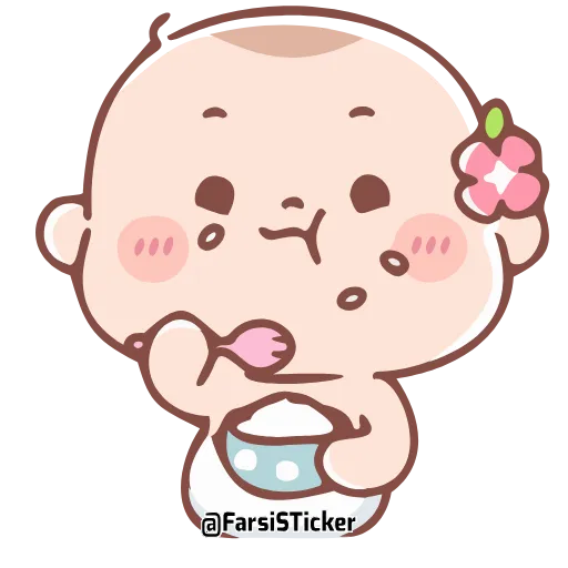 🍱 Эмодзи «Cute Baby» для Telegram