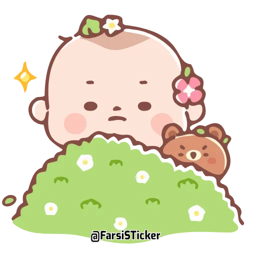 🤨 Эмодзи «Cute Baby» для Telegram