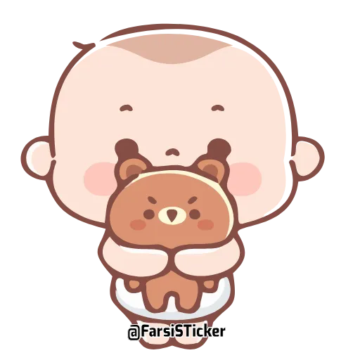 👍 Эмодзи «Cute Baby» для Telegram