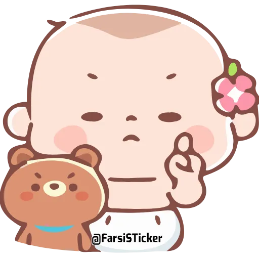 👎 Эмодзи «Cute Baby» для Telegram