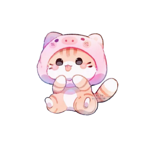 Стикерпак cute cats more wens для Telegram — скачать