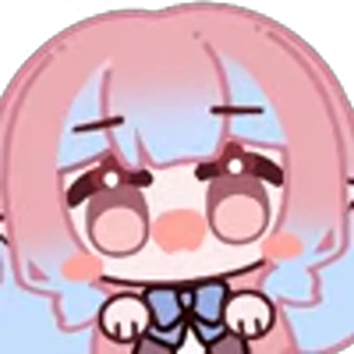 ⭐ Эмодзи «CUTE CHIBI GIRL» для Telegram