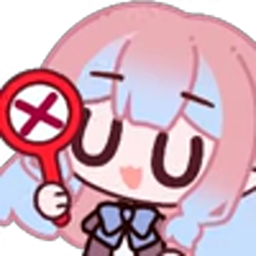 ⭐ Эмодзи «CUTE CHIBI GIRL» для Telegram