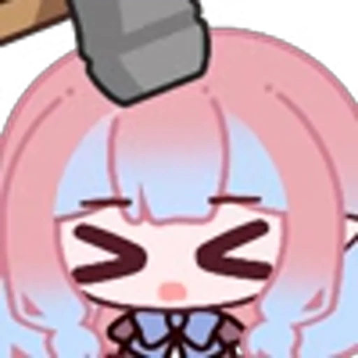 ⭐ Эмодзи «CUTE CHIBI GIRL» для Telegram