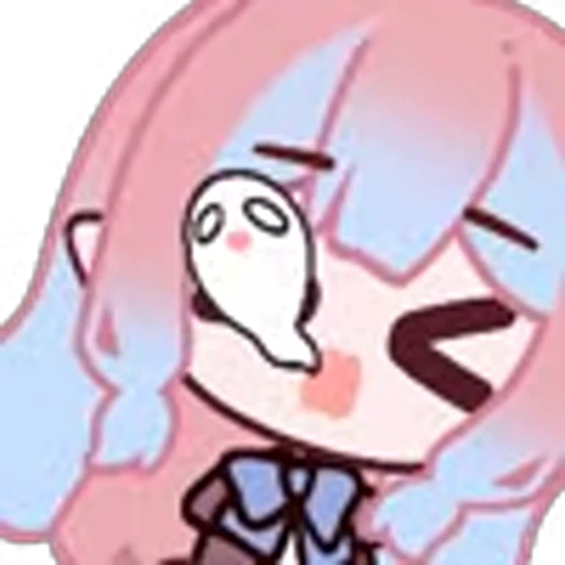 ⭐ Эмодзи «CUTE CHIBI GIRL» для Telegram