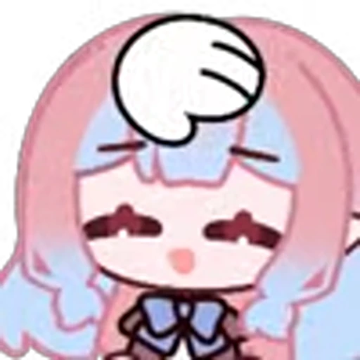 ⭐ Эмодзи «CUTE CHIBI GIRL» для Telegram