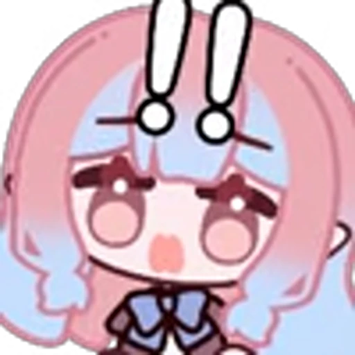 ⭐ Эмодзи «CUTE CHIBI GIRL» для Telegram