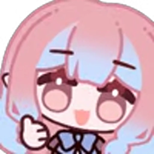 ⭐ Эмодзи «CUTE CHIBI GIRL» для Telegram