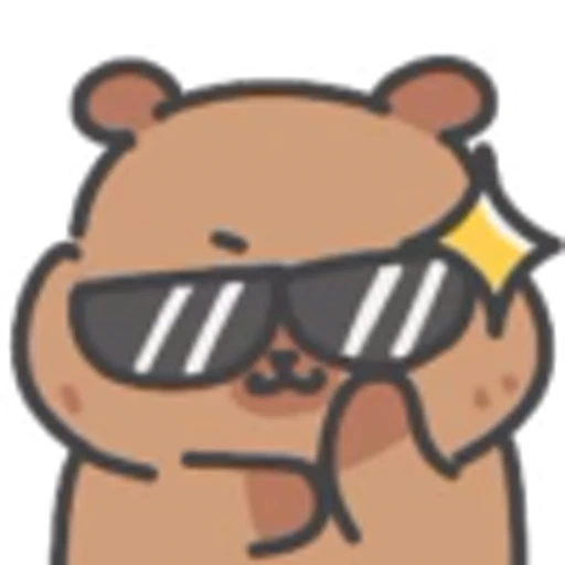 Эмодзи Capybara для Telegram — скачать