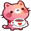 ☕️ Эмодзи «cutecutestatic» для Telegram