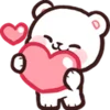 💝 Эмодзи «cutecutestatic» для Telegram