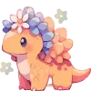 🦖 Эмодзи «Милые Динозаврики» для Telegram