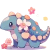 🦖 Эмодзи «Милые Динозаврики» для Telegram