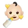 👶 Эмодзи «Мили Эмодзи» для Telegram