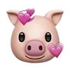 🐷 Эмодзи «Мили Эмодзи» для Telegram