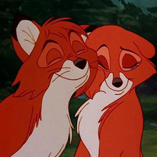 Стикерпак cute foxes для Telegram — скачать