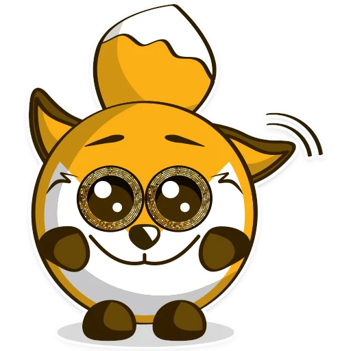 Стикерпак Foxy для Telegram — скачать