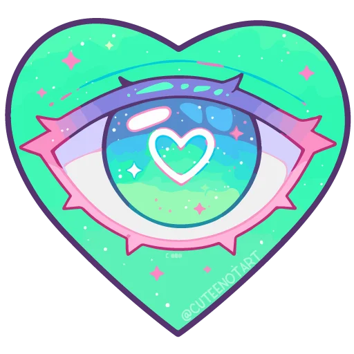 💚 Стикер «cute green» для Telegram