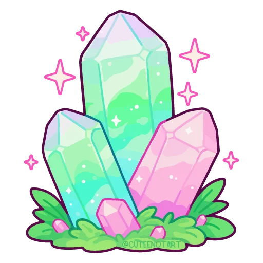 💎 Стикер «cute green» для Telegram