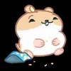 🤤 Эмодзи «ʚ Cute Hamsters» для Telegram