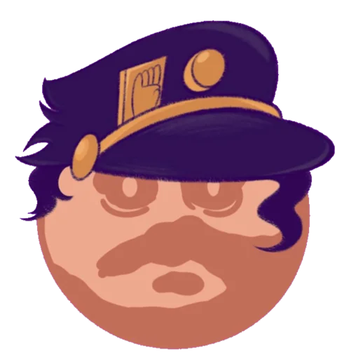 😐 Стикер «JoJo_Emoji_» для Telegram