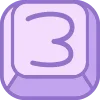 🔠 Эмодзи «cute keyboard 2 of 9» для Telegram