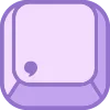 🔠 Эмодзи «cute keyboard 2 of 9» для Telegram