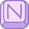 🔠 Эмодзи «cute keyboard 2 of 9» для Telegram