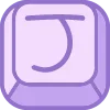 🔠 Эмодзи «cute keyboard 2 of 9» для Telegram