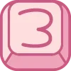 🔠 Эмодзи «Cute Keyboard 3» для Telegram