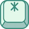 🔠 Эмодзи «Cute Keyboard 6» для Telegram
